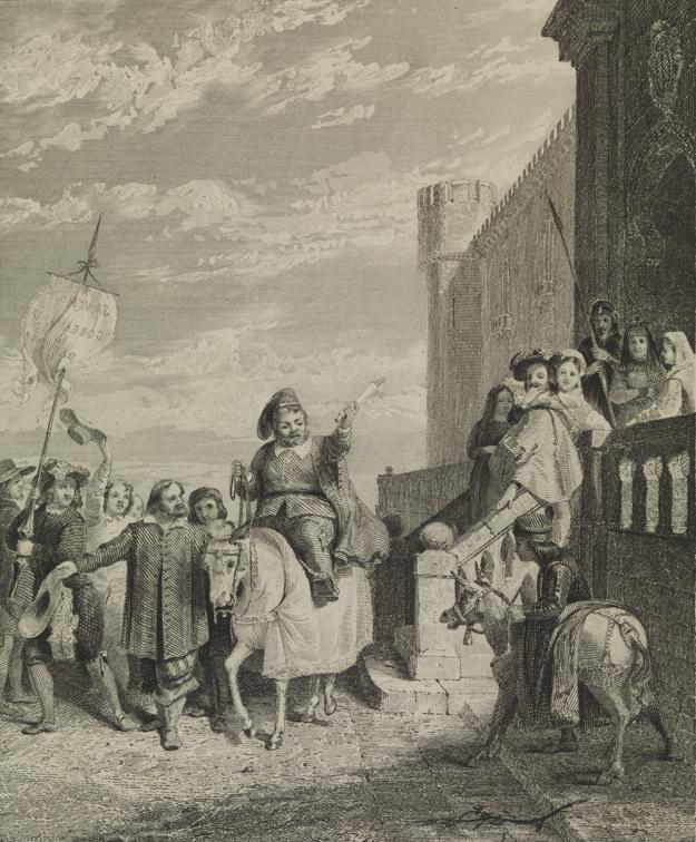 The Departure of Sancho for the Government of his Island