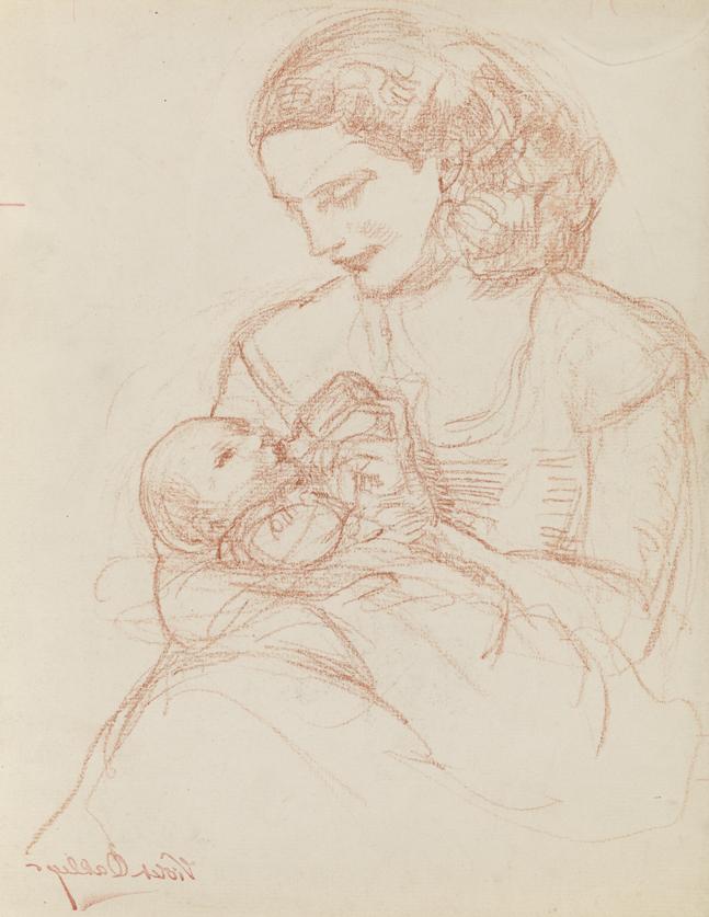 Study for the Madonna of the Crusaders altarpiece