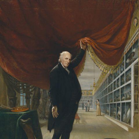 charles willson peale, "the artist in his museum"